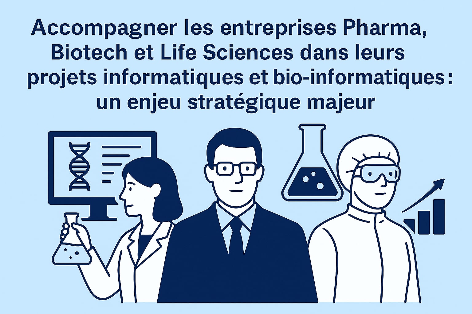 Accompagner les entreprises sur leurs projets informatiques et bio-informatiques