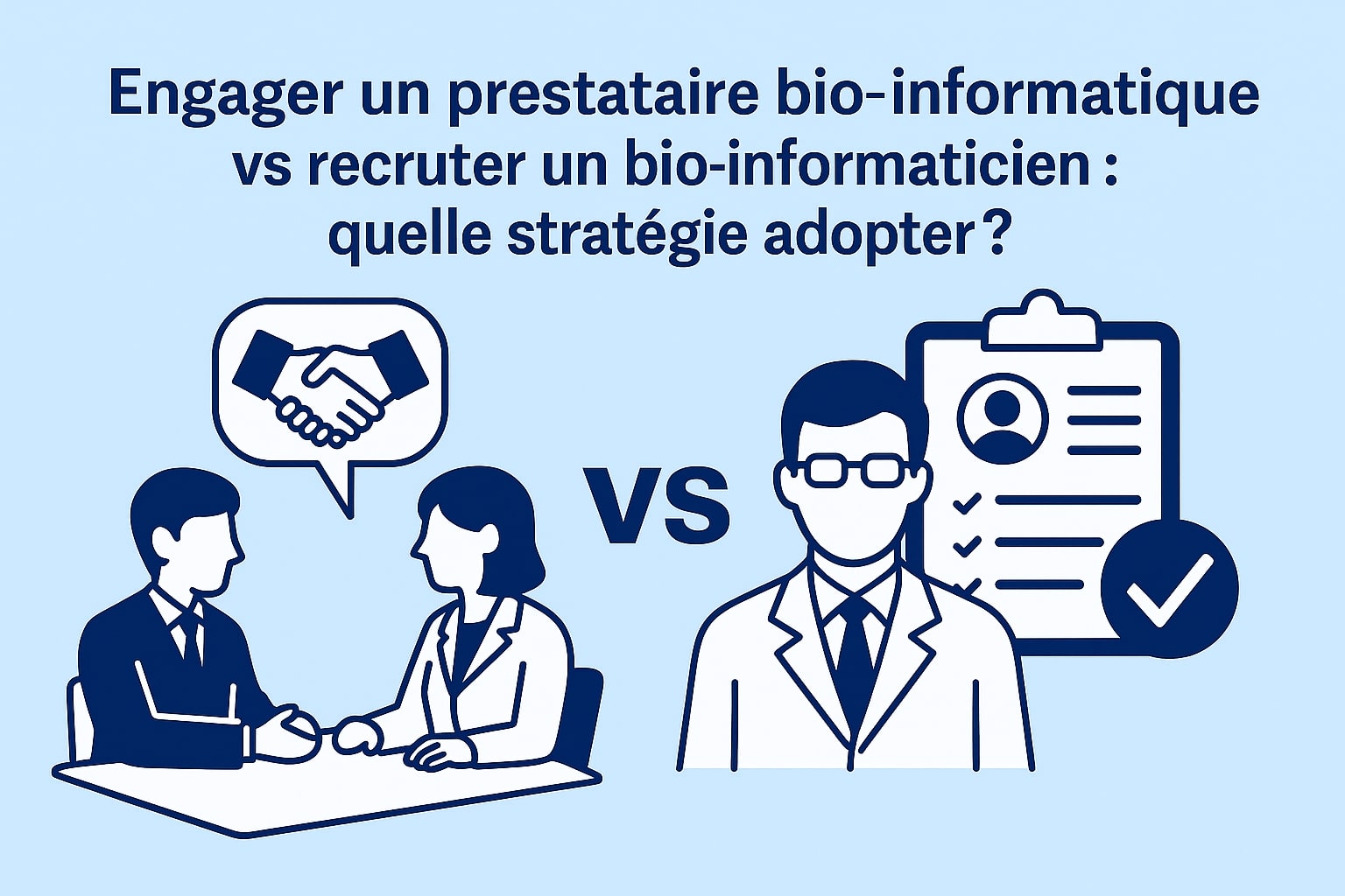 Engager un bio-informaticien ou un prestataire bio-informatique