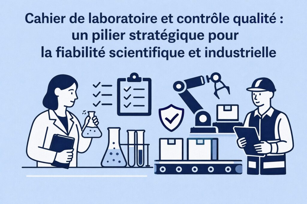 cahier de laboratoire controle qualité